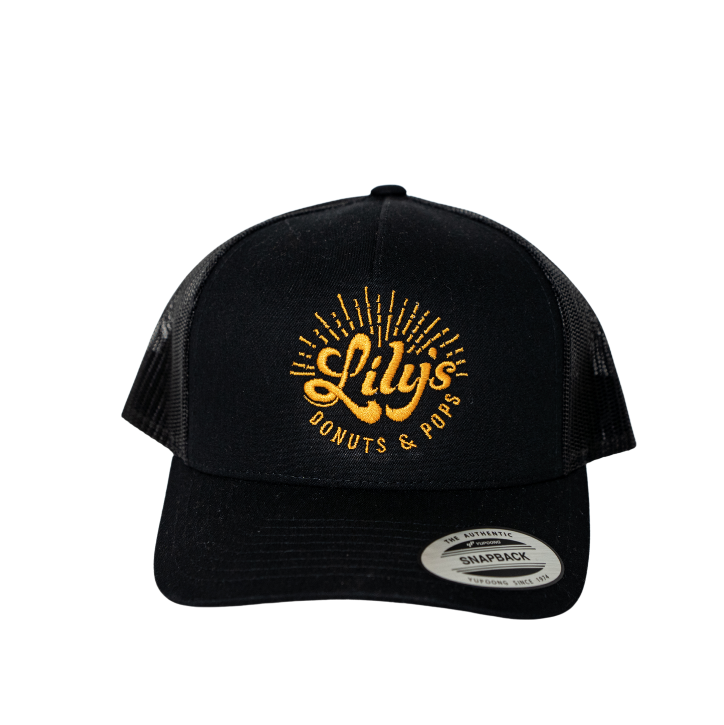 Lily's Snapback Hat Black